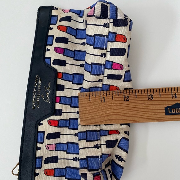 Estee Lauder canvas cosmetic bag, lipsticks Print - Picture 3 of 10